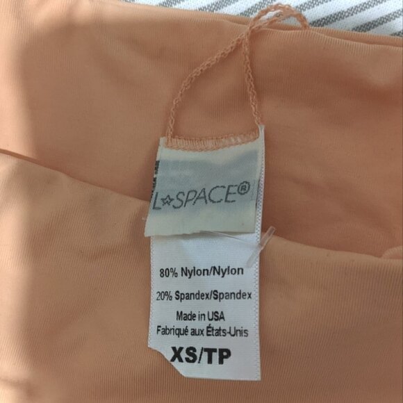 New L*Space | Sandy Bikini Bottom in Tangy Coral - Picture 4 of 11